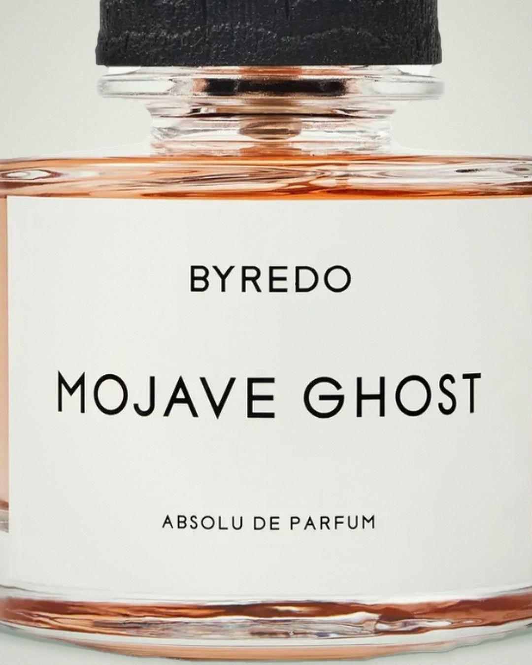 Detalle de la etiqueta de Mojave Ghost Absolu de Byredo