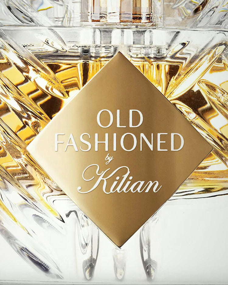 Detalle de la etiqueta de Old Fashioned de Kilian