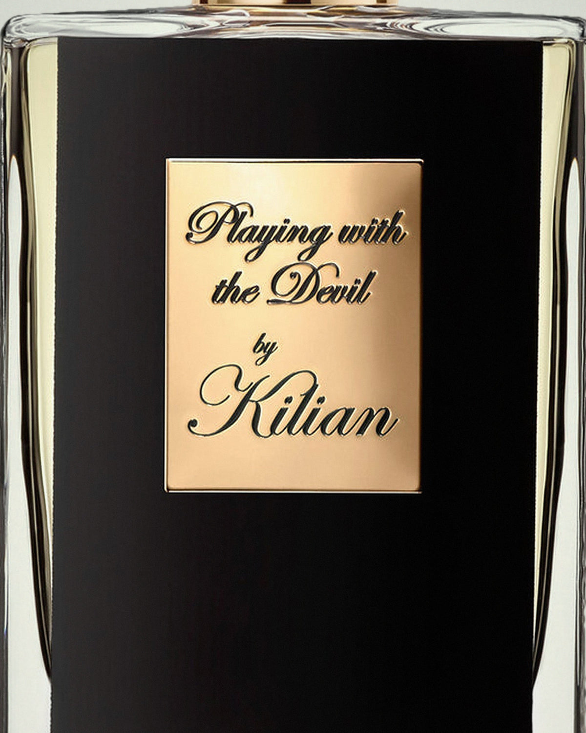 Detalle de la placa de Playing With The Devil by Kilian