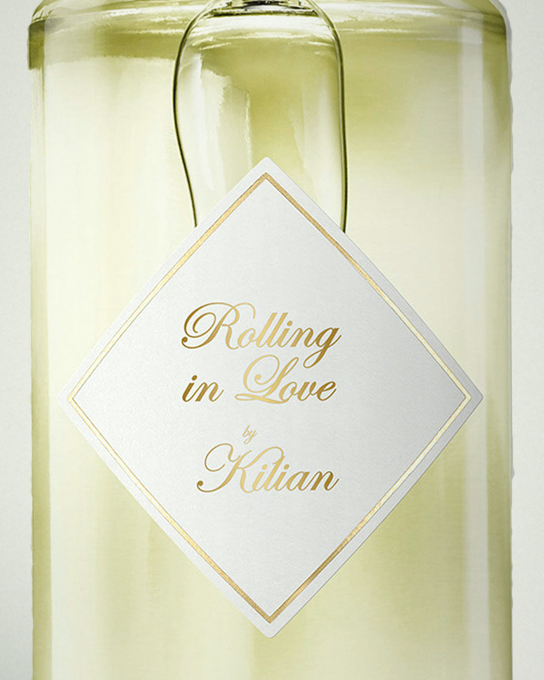 Detalle de la etiqueta de Rolling in Love de Kilian