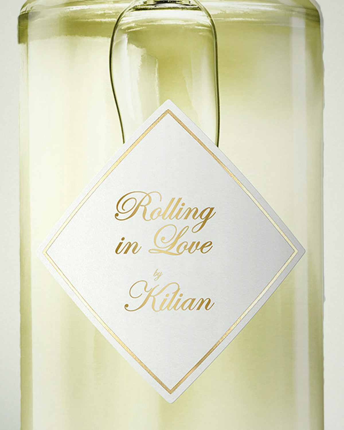 Detalle de la etiqueta de Rolling in Love de Kilian