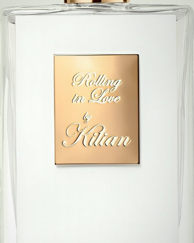 Detalle de la placa de Rolling in Love by Kilian