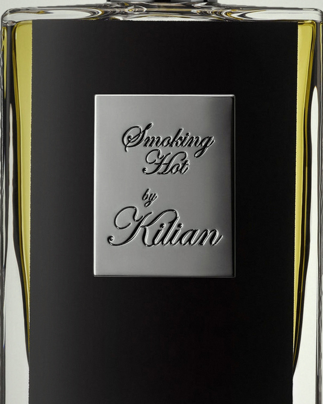 Detalle de la placa de Smoking Hot by Kilian