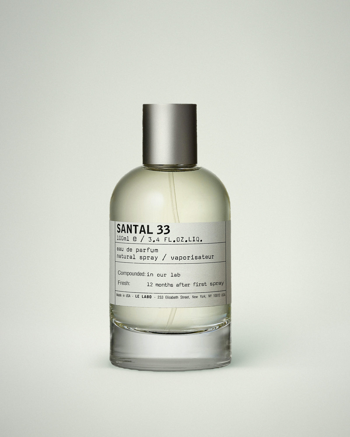Santal 33 de Le Labo, tester de 100 ml