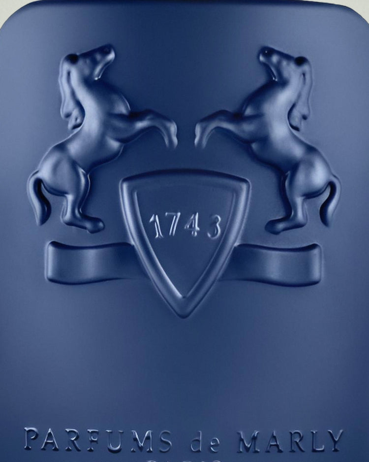 Detalle del frasco de Percival de Parfums de Marly